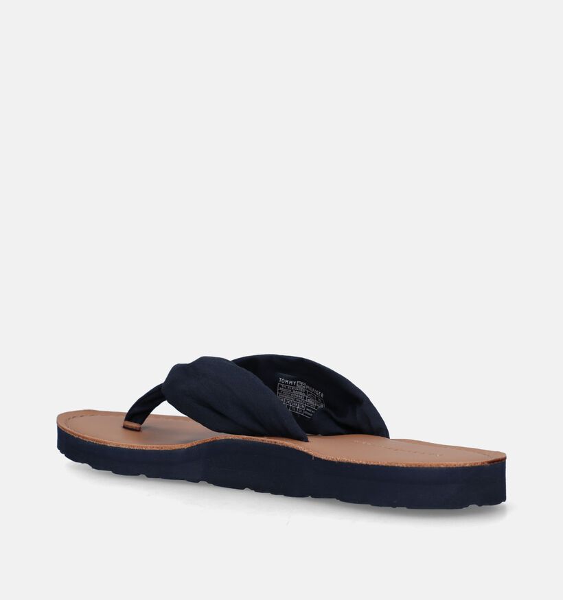 Tommy Hilfiger Elevated Beach Blauwe Teenslippers voor dames (336396)