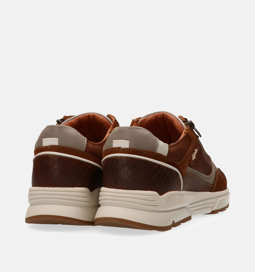 Australian Connery Bruine Rits-Veterschoenen voor heren (369707) - geschikt voor steunzolen