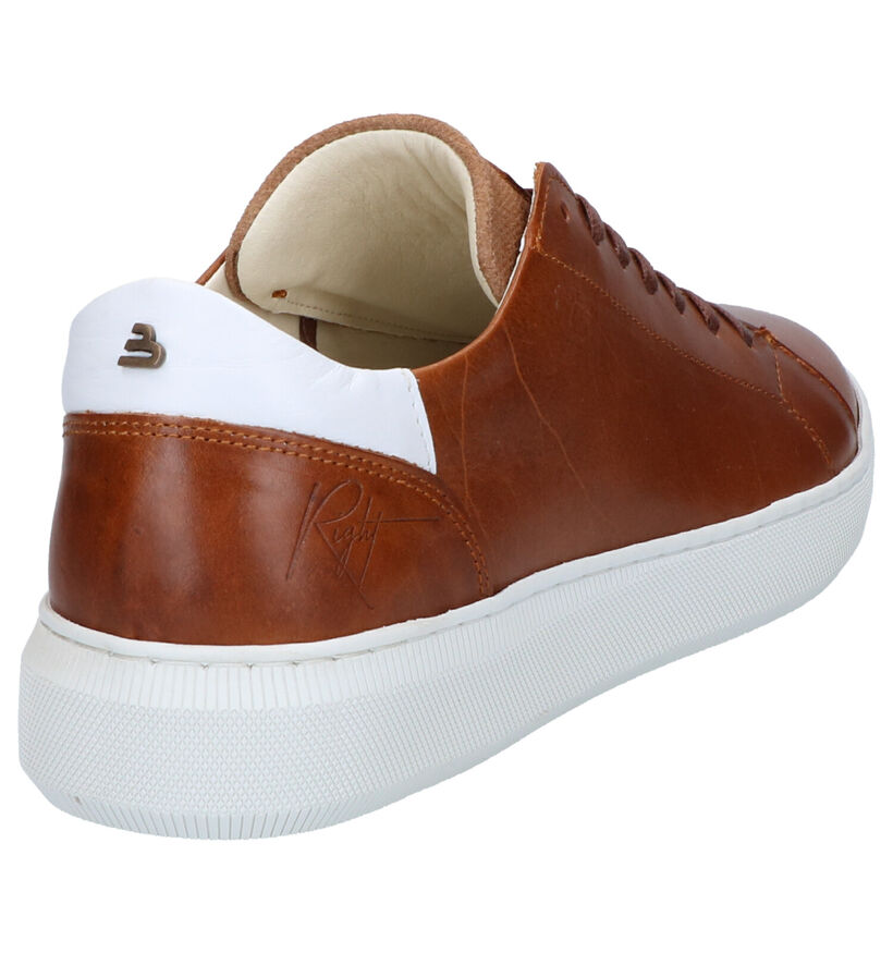 Bullboxer Cognac Veterschoenen in leer (272196)