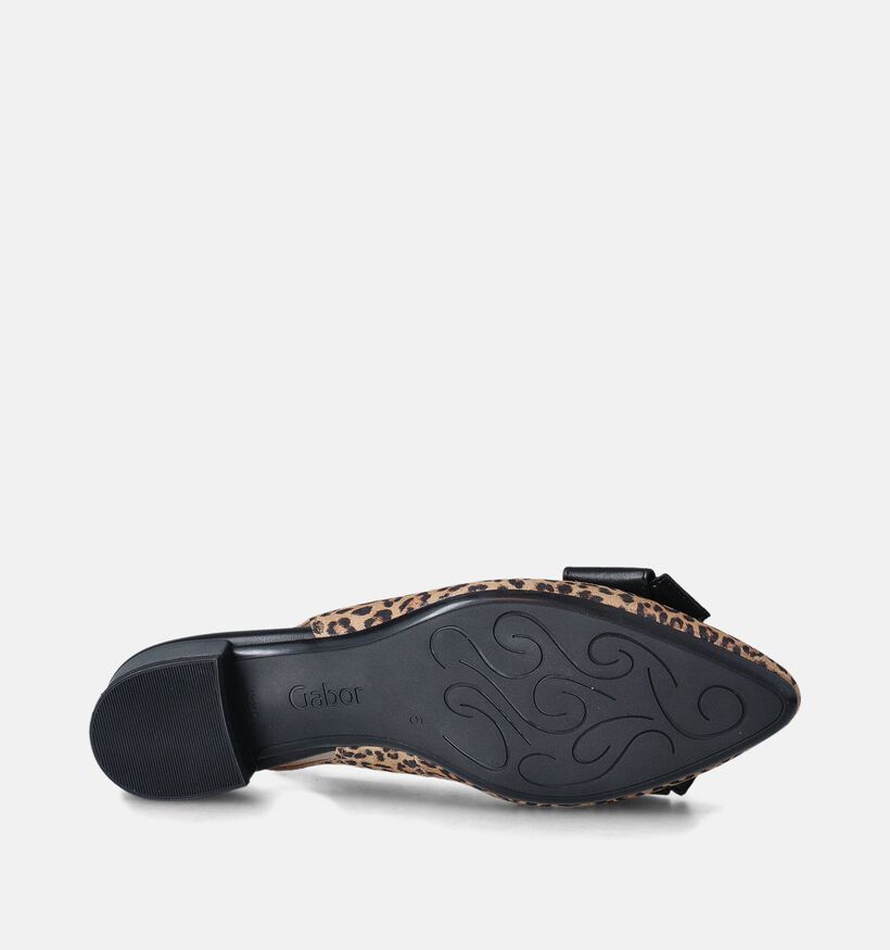 Gabor Bruine Slingback Pumps Strik voor dames (355103)