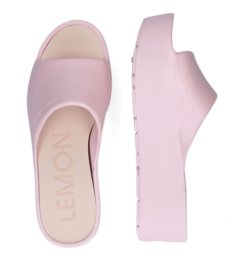 Lemon Jelly Sunny Roze Badslippers voor dames (310278) - geschikt voor steunzolen