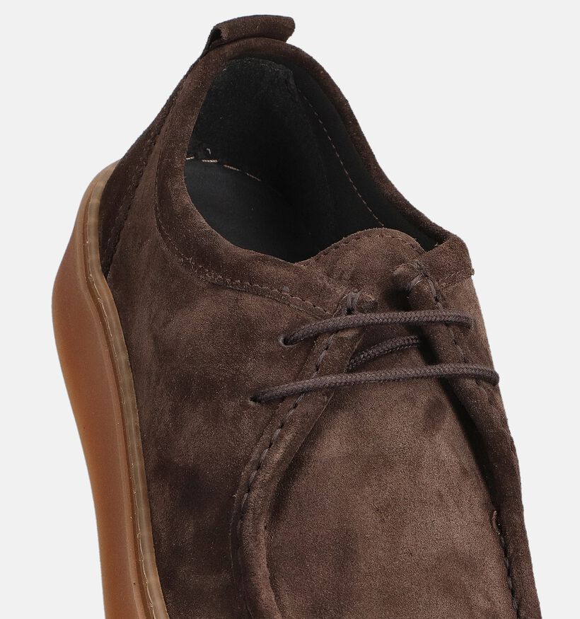 Via Borgo Donkerbruine Desert Boots voor heren (363295) - geschikt voor steunzolen