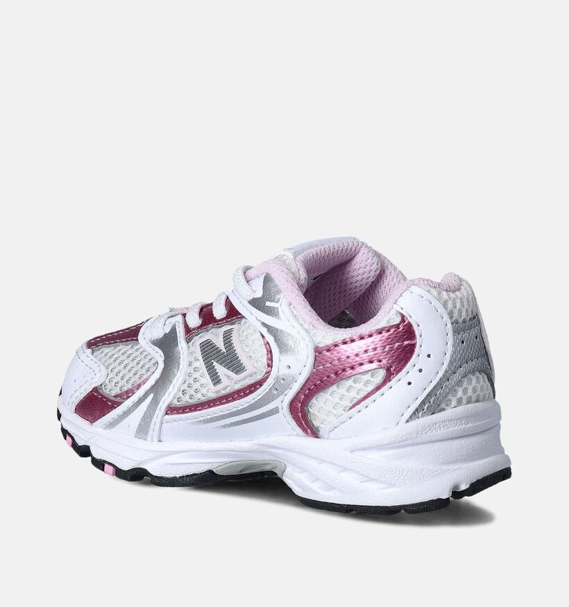 New Balance 530 Witte Sneakers voor meisjes (375128) - geschikt voor steunzolen