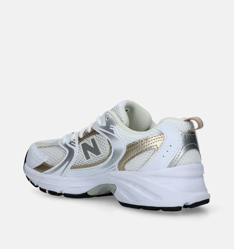 New Balance GR 530 Witte Sneakers voor meisjes (340452) - geschikt voor steunzolen