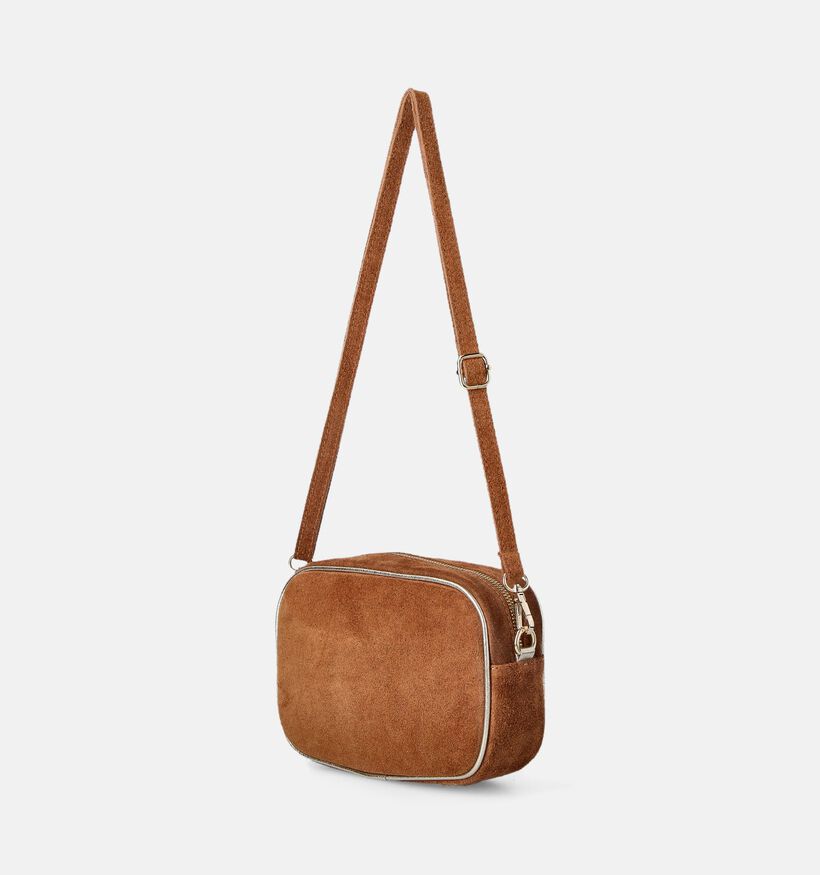Via Limone Bruine Crossbody tas voor dames (360513)