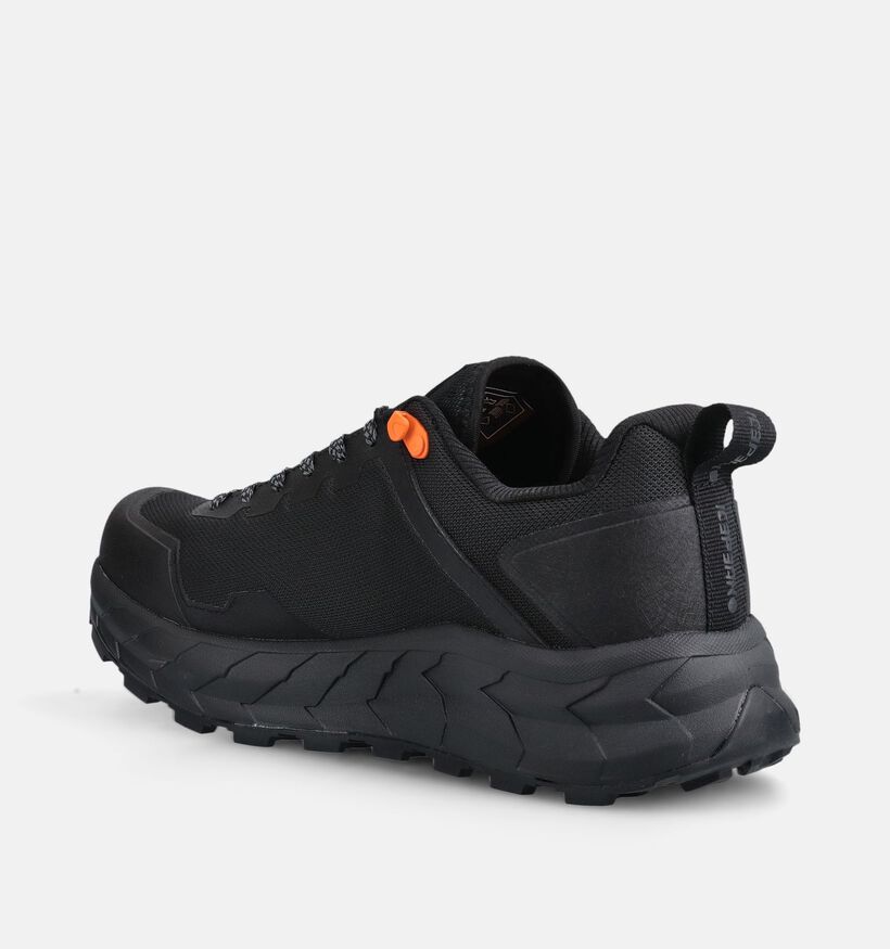 Icepeak Aska LC Zwarte Lage Wandelschoenen voor heren (373308) - geschikt voor steunzolen