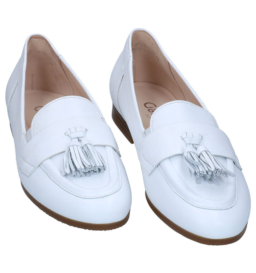 Comfort Loafers en Blanc en cuir (287752)