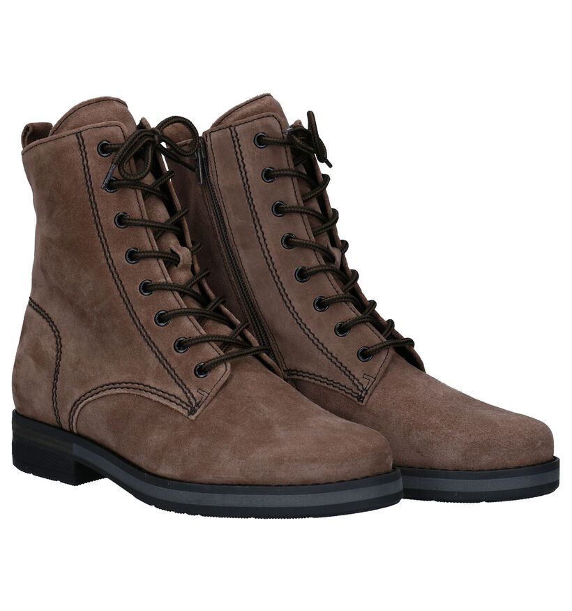 Gabor OptiFit Taupe Bottines in daim (282404)