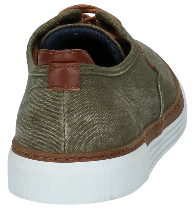 Camel Active Chaussures à lacets en Gris foncé en textile (271434)