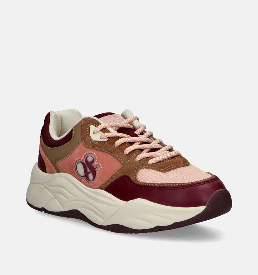 Scotch & Soda Celest Baskets en Rose pour femmes (345486) - pour semelles orthopédiques