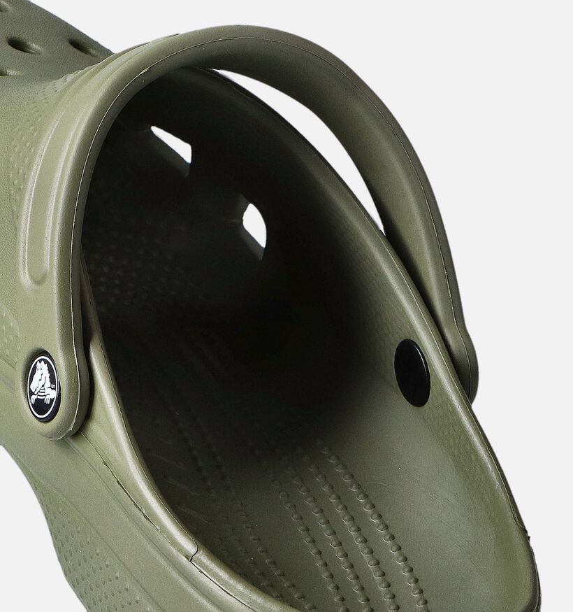 Crocs Classic Nu-pieds en Vert Khaki pour hommes (354141)