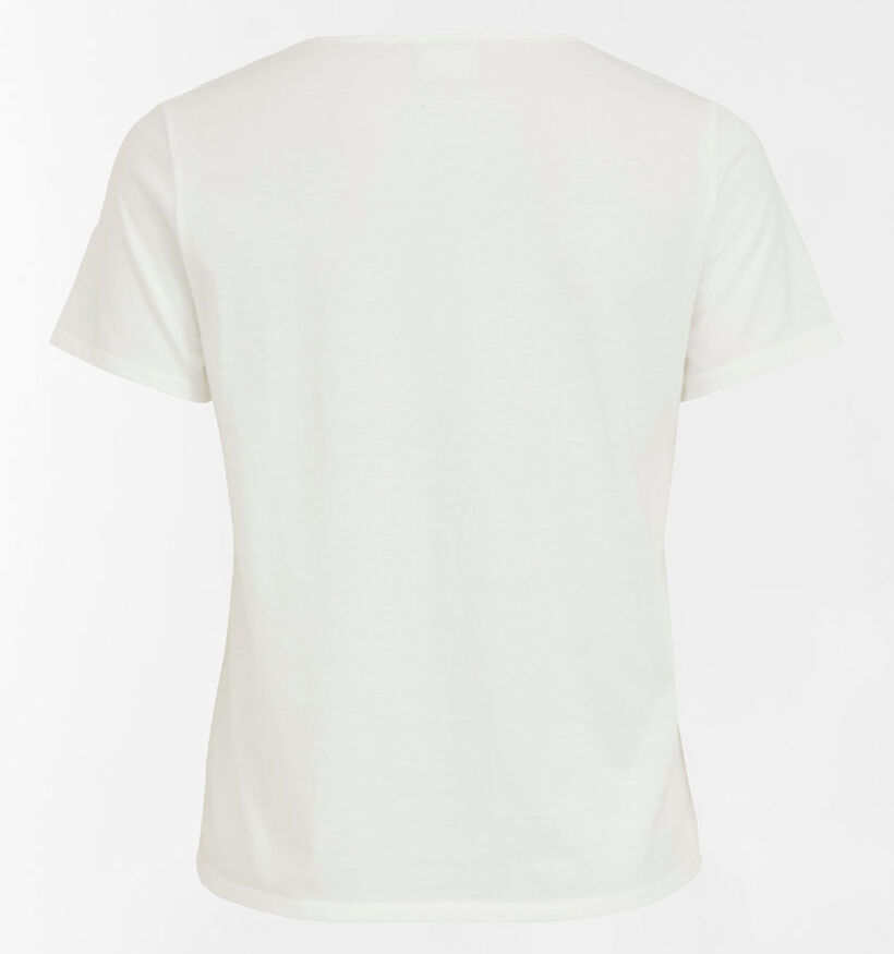Vila Linnea T-Shirt en Blanc (301931)