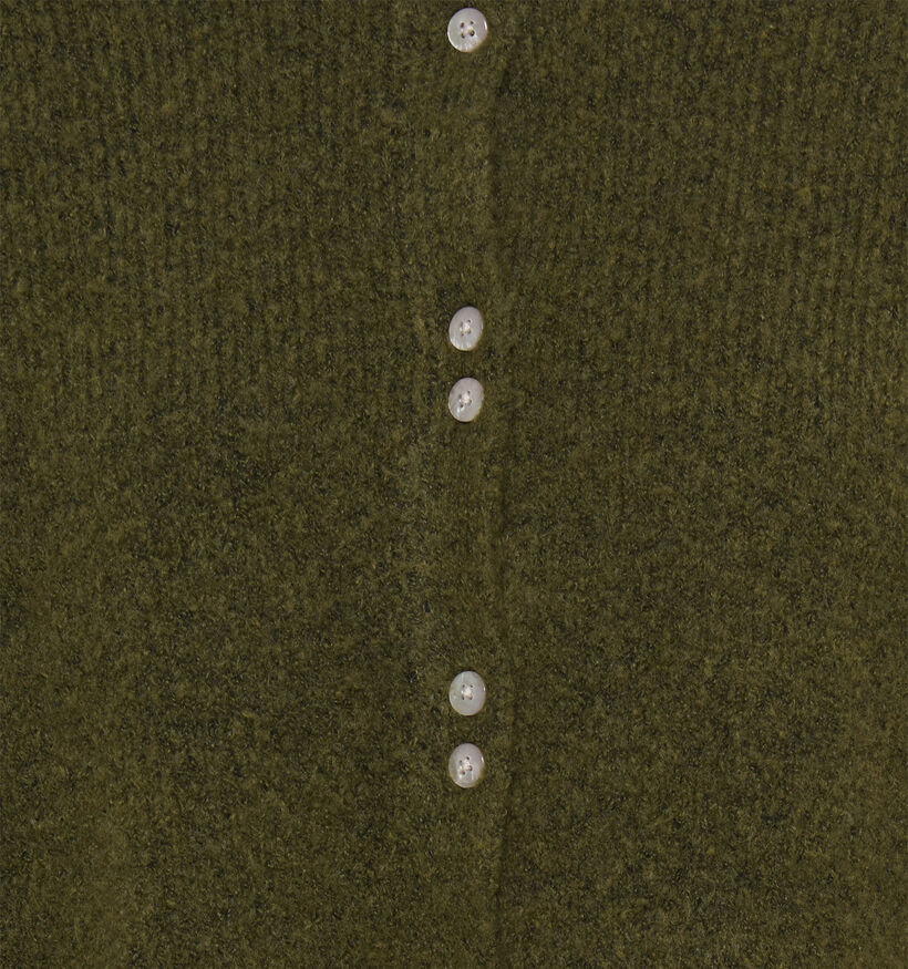 Fransa Bela Gilet en Vert fonc&eacute; pour femmes (379935)
