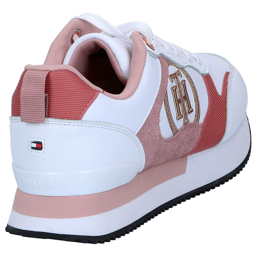 Tommy Hilfiger Feminine Active City Beige Sneakers voor dames (303974) - geschikt voor steunzolen