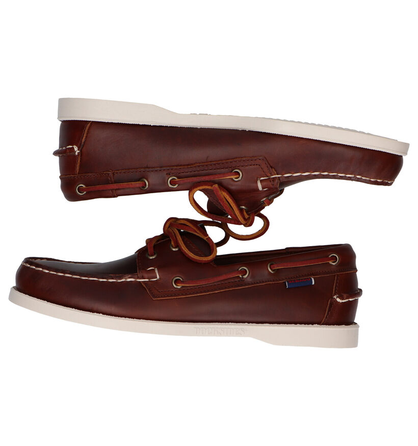 Sebago Dockside Chaussures bateau en Brun pour hommes (336831)