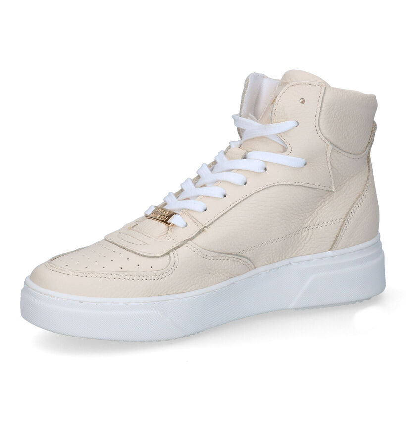 Steve Madden Danoi Beige Sneakers voor dames (305320) - geschikt voor steunzolen