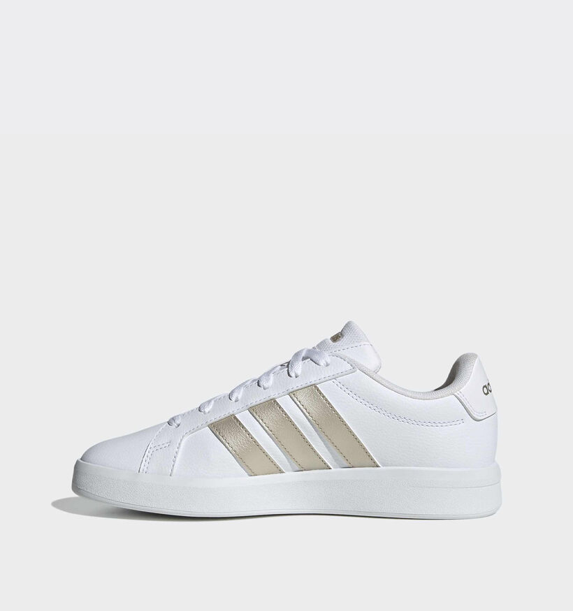 adidas Grand Court Base 3.0 Witte Sneakers voor dames (366810) - geschikt voor steunzolen
