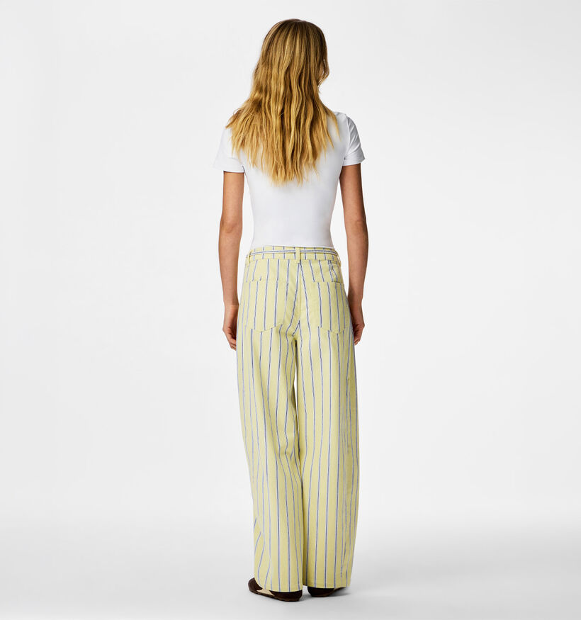 Pieces Billo Gele Barrel Jeans L32 voor dames (372377)