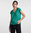 Pieces Billo T-shirt en Vert pour femmes (335628)