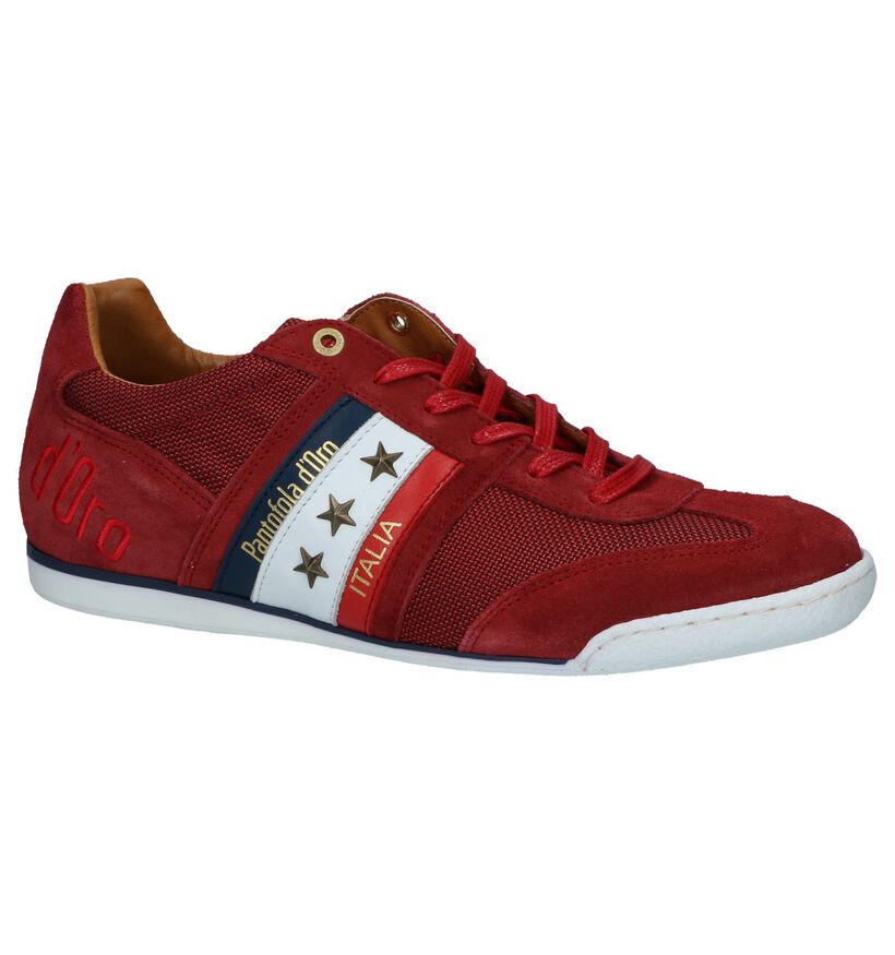 Pantofola d'Oro Chaussures basses en Rouge foncé en cuir (240866)