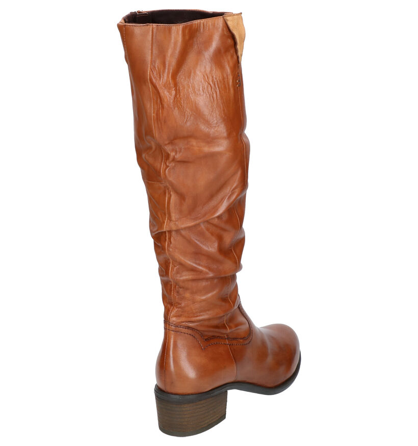 SPM Monie Bottes en Cognac en cuir (257776)