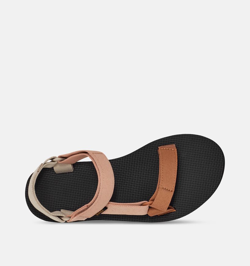 Teva Original Universal Sandales plates en Marron pour femmes (354698)