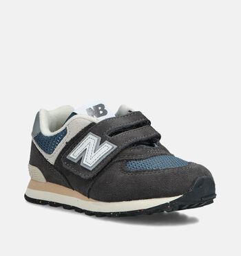 New Balance 574 Low Sneakers Black Cement/ Slate Grey/Slate Grey/ Castlerock