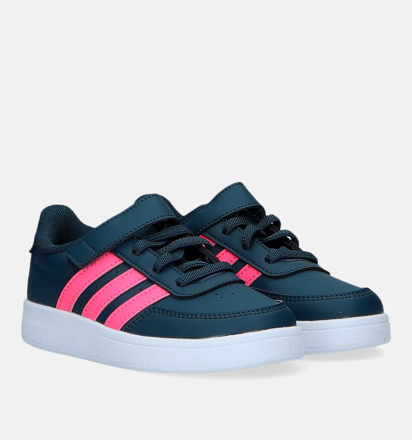 adidas Breaknet 2.0 EL Baskets en Bleu pour filles (326898) - pour semelles orthopédiques