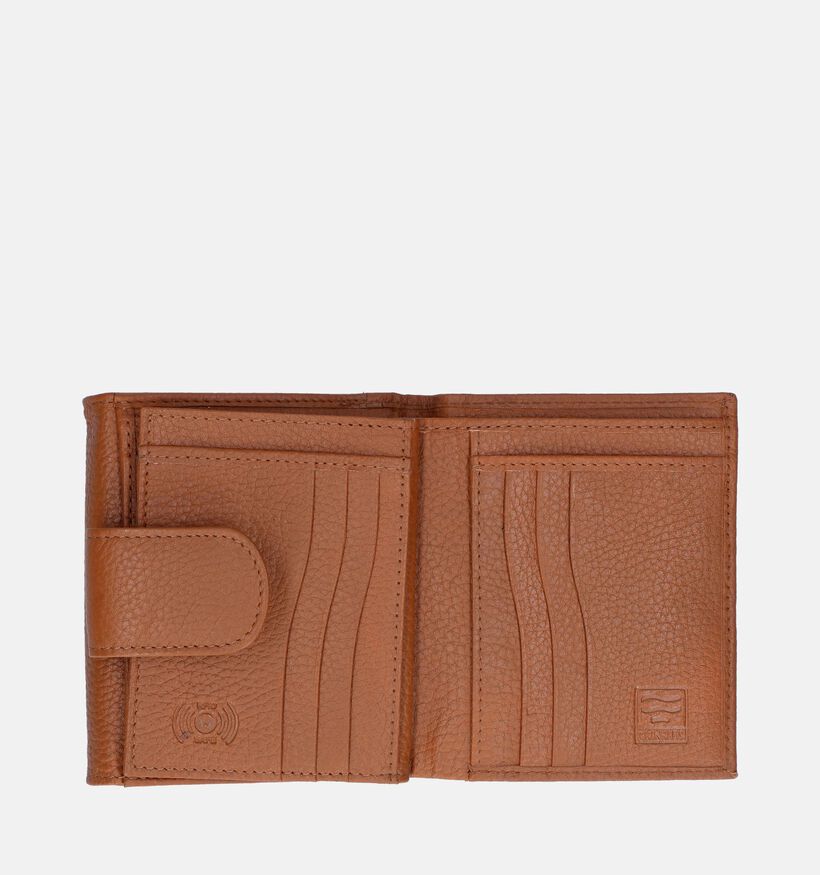 Crinkles Camel Overslagportemonne voor dames, heren (349873)