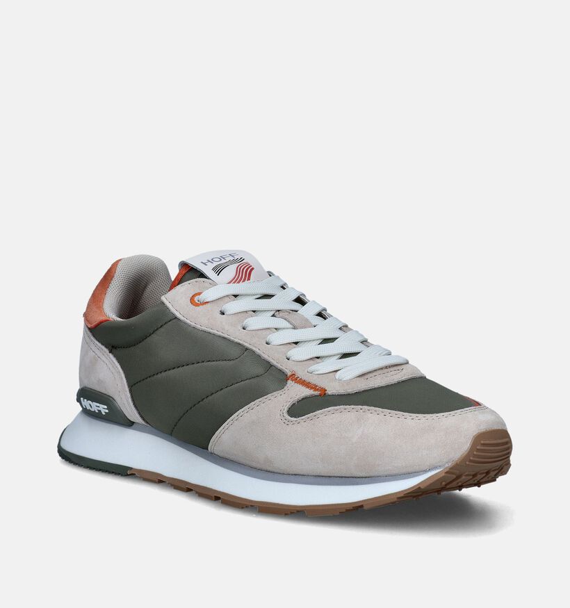 HOFF Track & Field Rhodes Kaki Veterschoenen voor heren (352598) - geschikt voor steunzolen