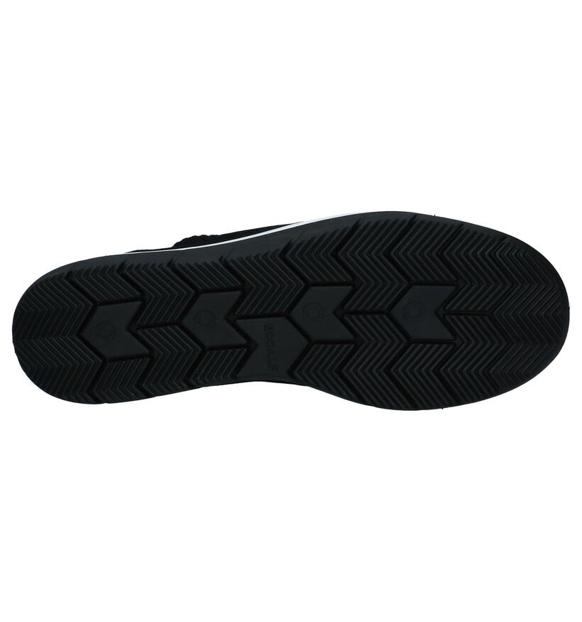Ecoalf Chaussures slip-on en Noir en textile (232436)