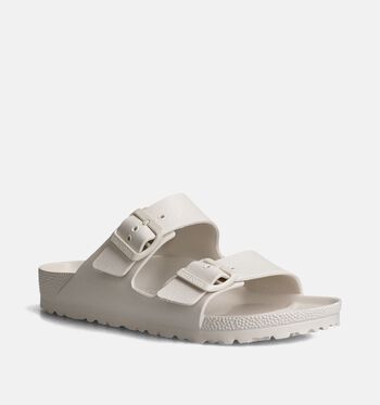 Birkenstock Arizona Nu-pieds Eggshell/Pure Sage