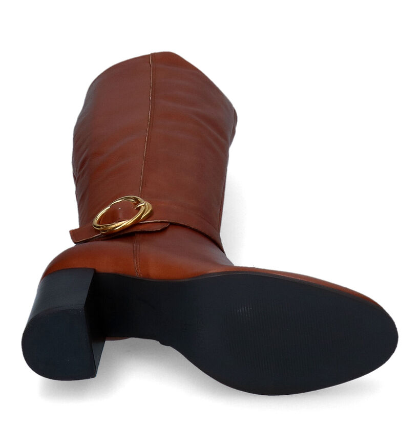 Signatur Bottes hautes en Cognac pour femmes (314662)