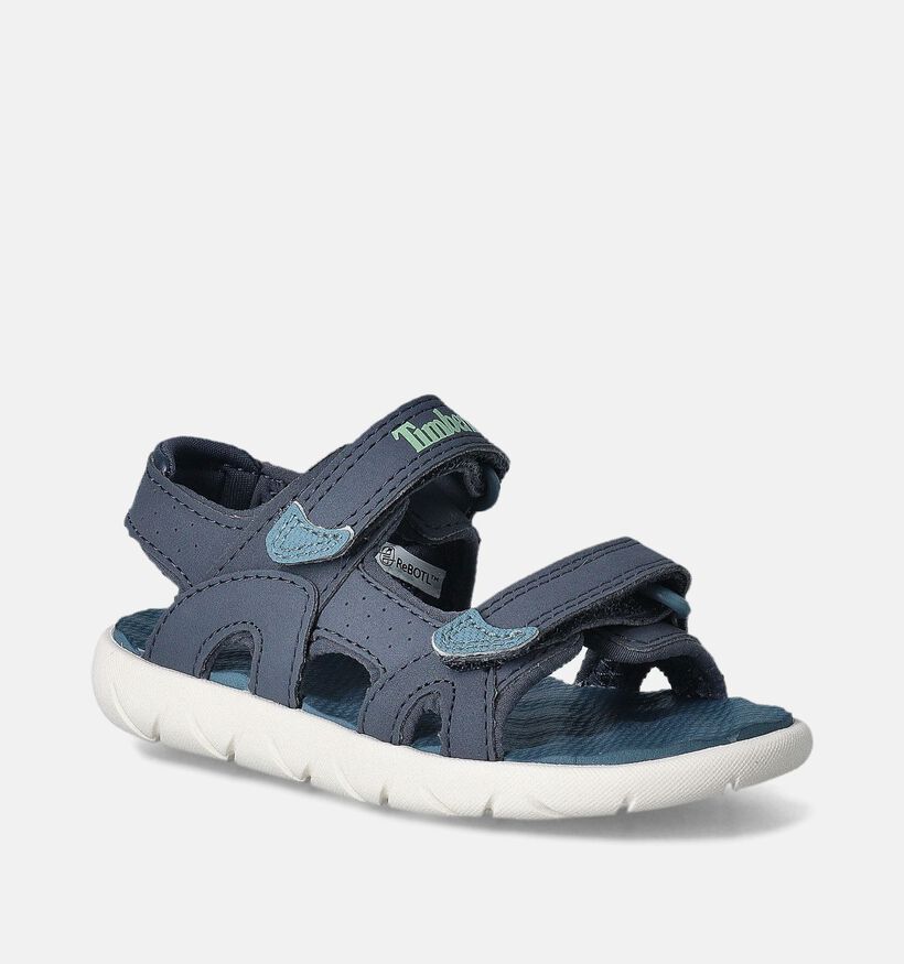 Timberland Perkins Row 2Strap Sandales en Bleu pour garçons (337792)