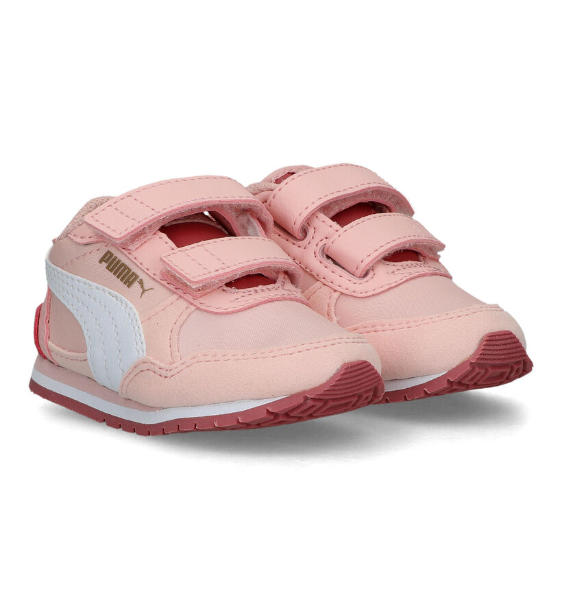 Puma ST Runner v3 Baskets bébé en Rose pour filles (318761)