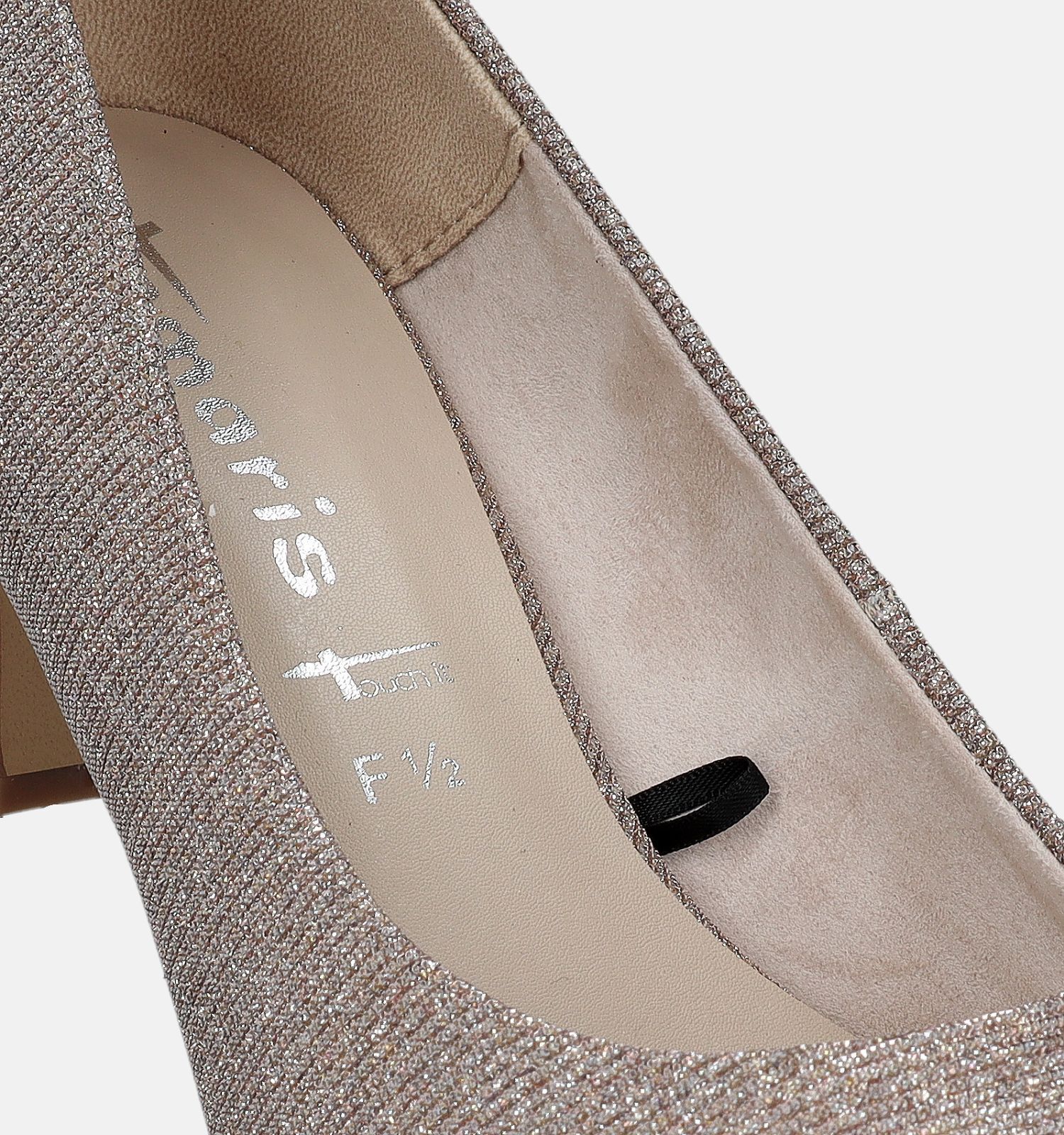 Tamaris rose discount gold pumps