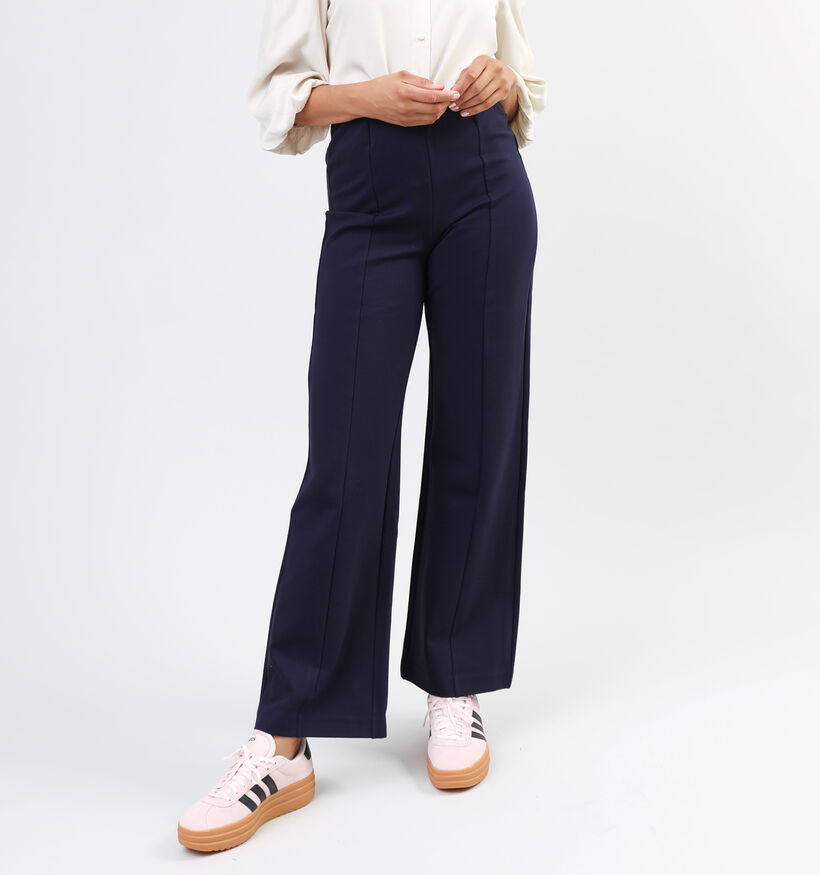 Minus Marcia Blauwe Wijde broek voor dames (348246)