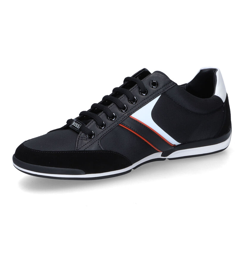 Boss Saturn Low Chaussures à lacets en Noir pour hommes (314322) - pour semelles orthopédiques