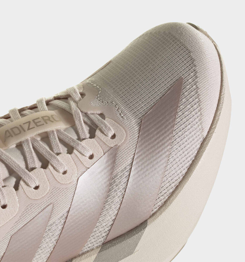 adidas Adizero Evo Baskets sportives en Rose pour femmes (376147) - pour semelles orthop&eacute;diques