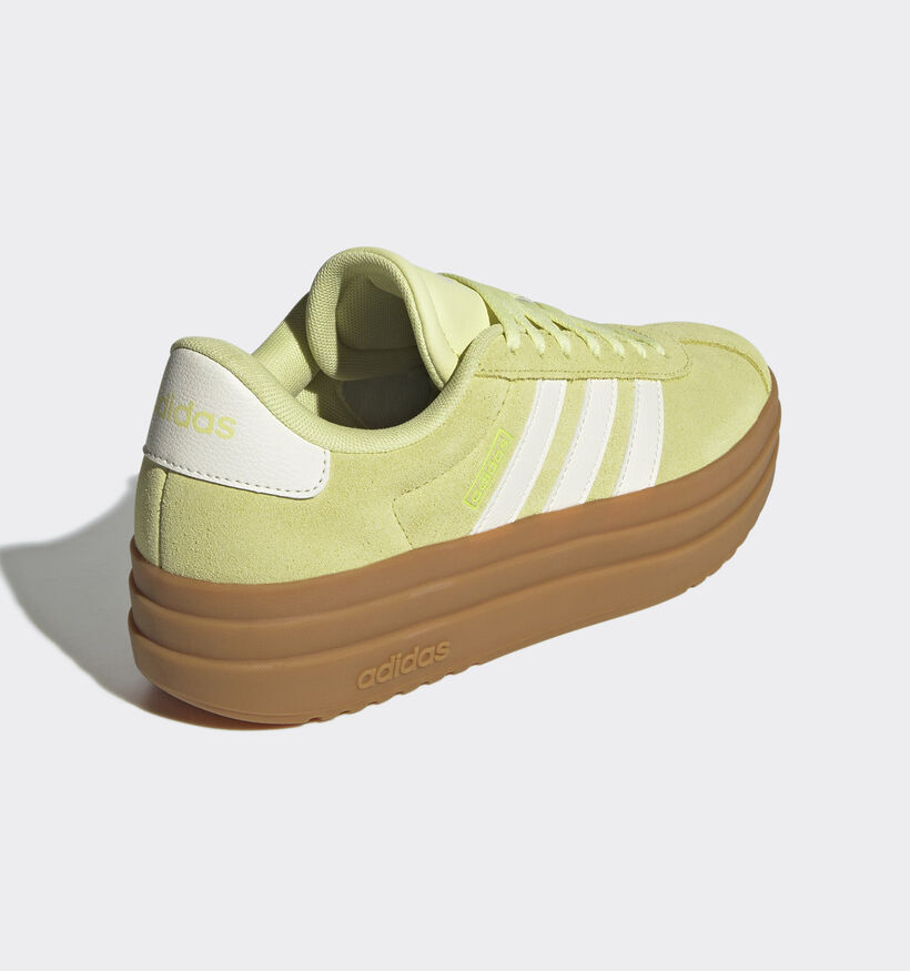 adidas VL Court Bold Baskets en Jaune pour femmes (350154)