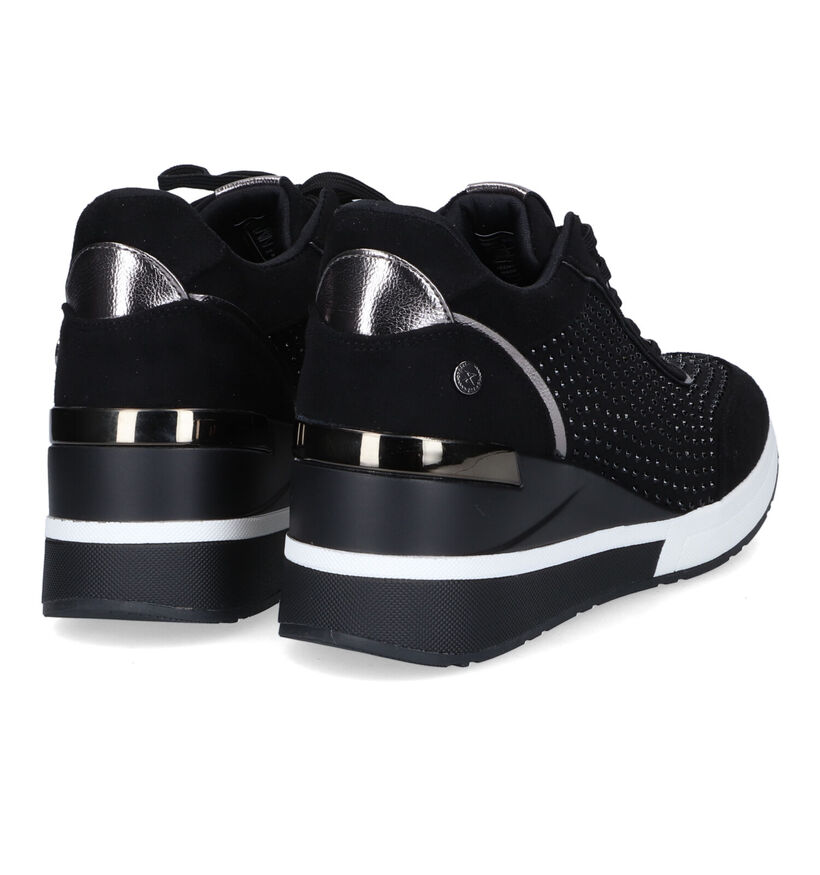 Xti Zwarte Sneakers in stof (317543)