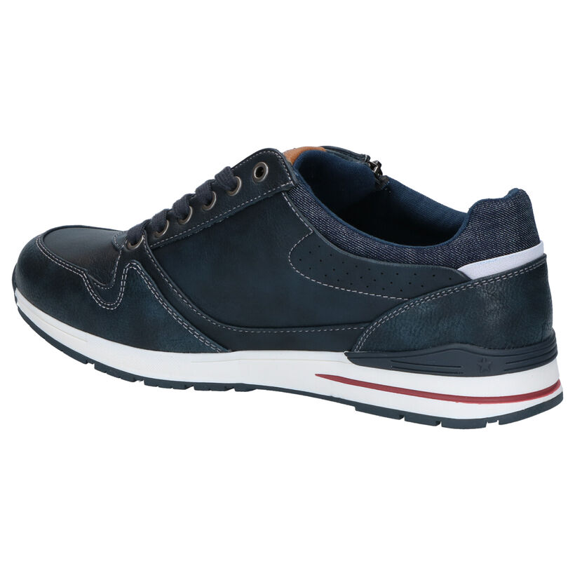 Mustang Cognac Veterschoenen voor heren (345482)