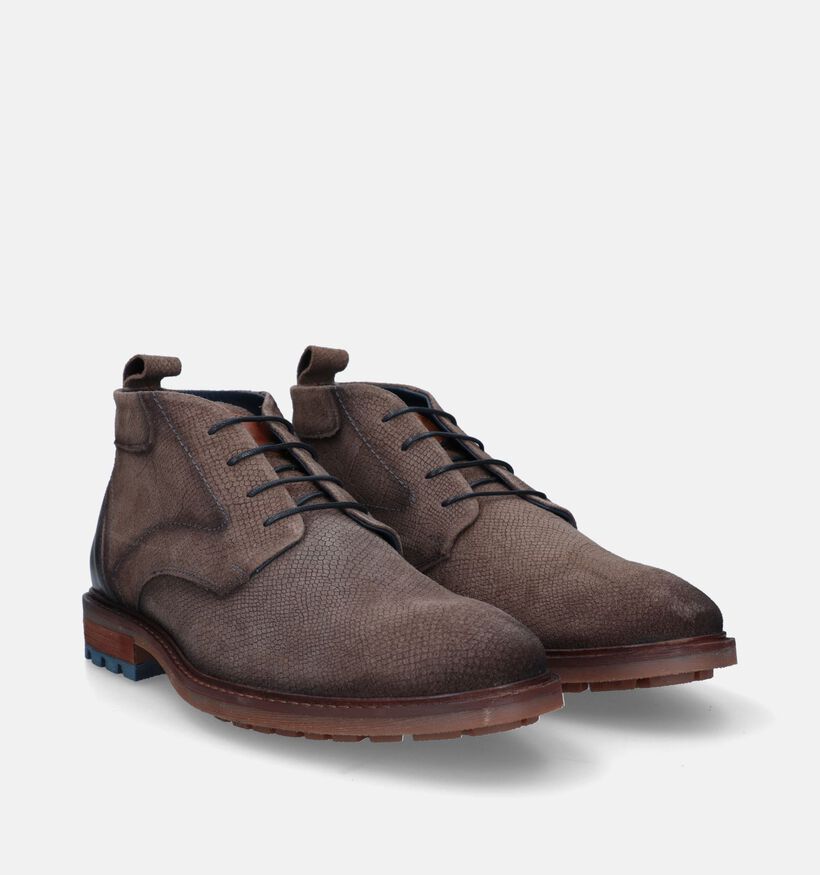 Via Borgo Chaussures hautes en Marron pour hommes (330339)