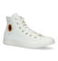 Converse CT All Star Hi Witte Sneakers in stof (317442)