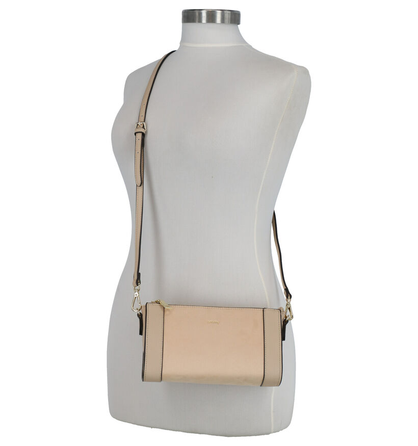 Emmy Wieleman Papaya Beige Crossbody Tas in kunstleer (271787)