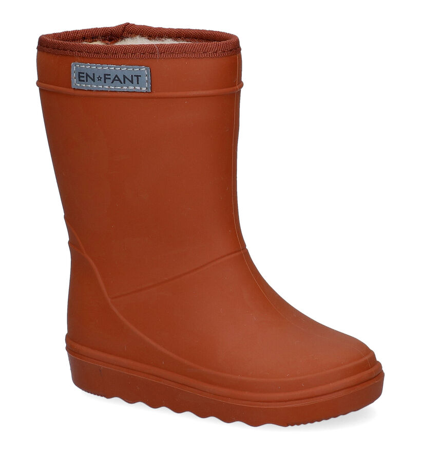 En Fant Bottes de pluie en Cognac pour filles, garçons (346795)