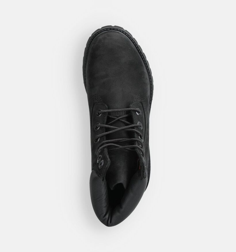 Timberland Premium 6 Inch Boots à lacets en Noir pour femmes (360174) - pour semelles orthopédiques