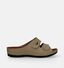 Comfort Plus Nu-pieds en Beige foncé pour femmes (296439)