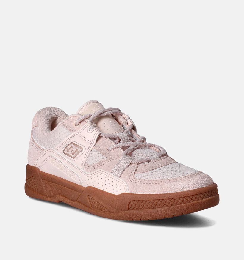 DC Shoes Construct Roze Skate sneakers voor dames (350834) - geschikt voor steunzolen