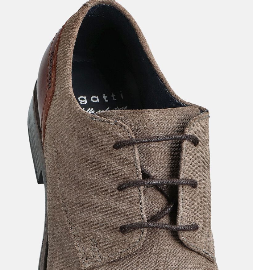 Bugatti Licio Eco Chaussures classiques en Marron pour hommes (367316)